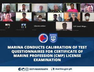 MARINA CONDUCTS CALIBRATION OF TEST .